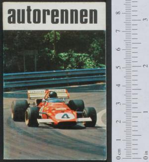Primary view of object titled 'Autorennen'.