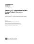 Report: Planar LTCC transformers for high voltage flyback converters: Part II.